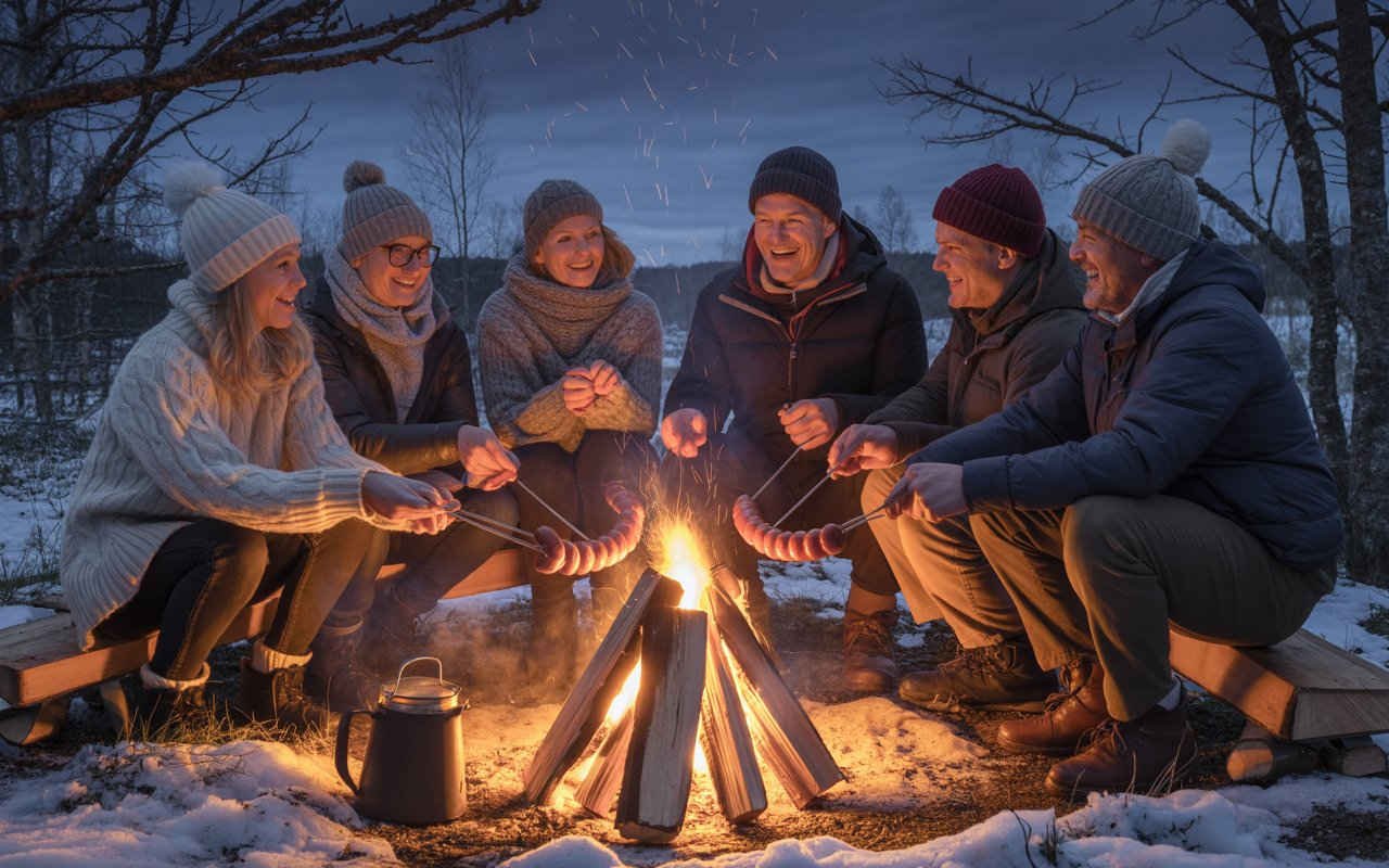 Nuotiotulet Ladun Maja